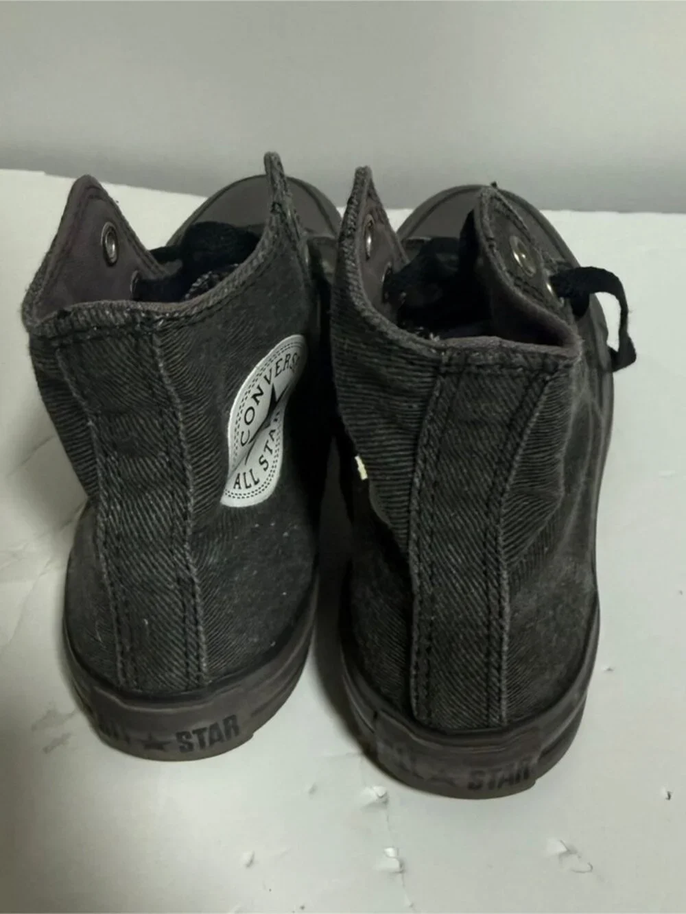 Converse Chuck Taylor All Star High Top Sneakers Charcoal Gray Youth 4.5